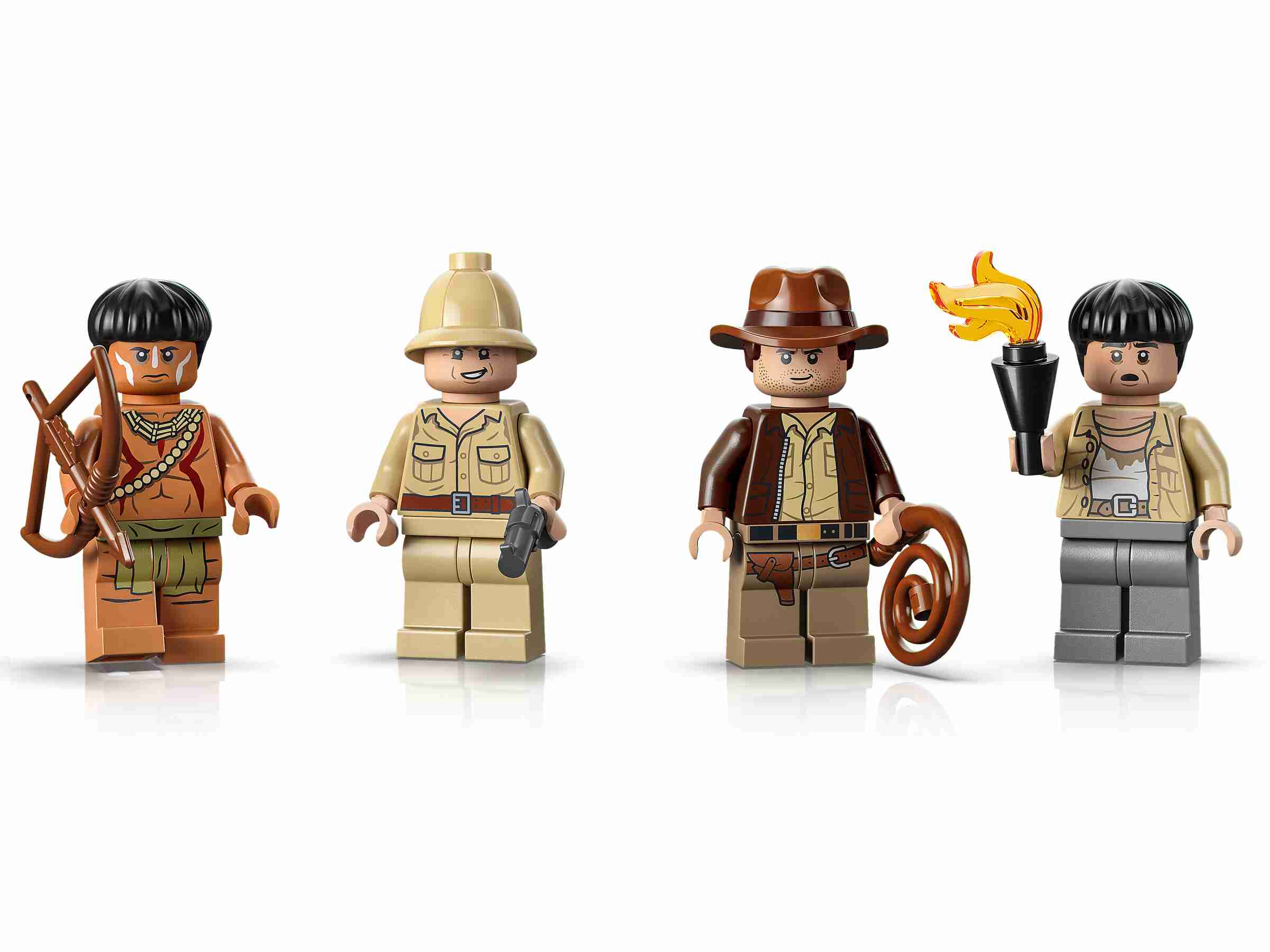 LEGO 77015 Indiana Jones Tempel des goldenen Götzen, 4 Minifiguren, interaktiv