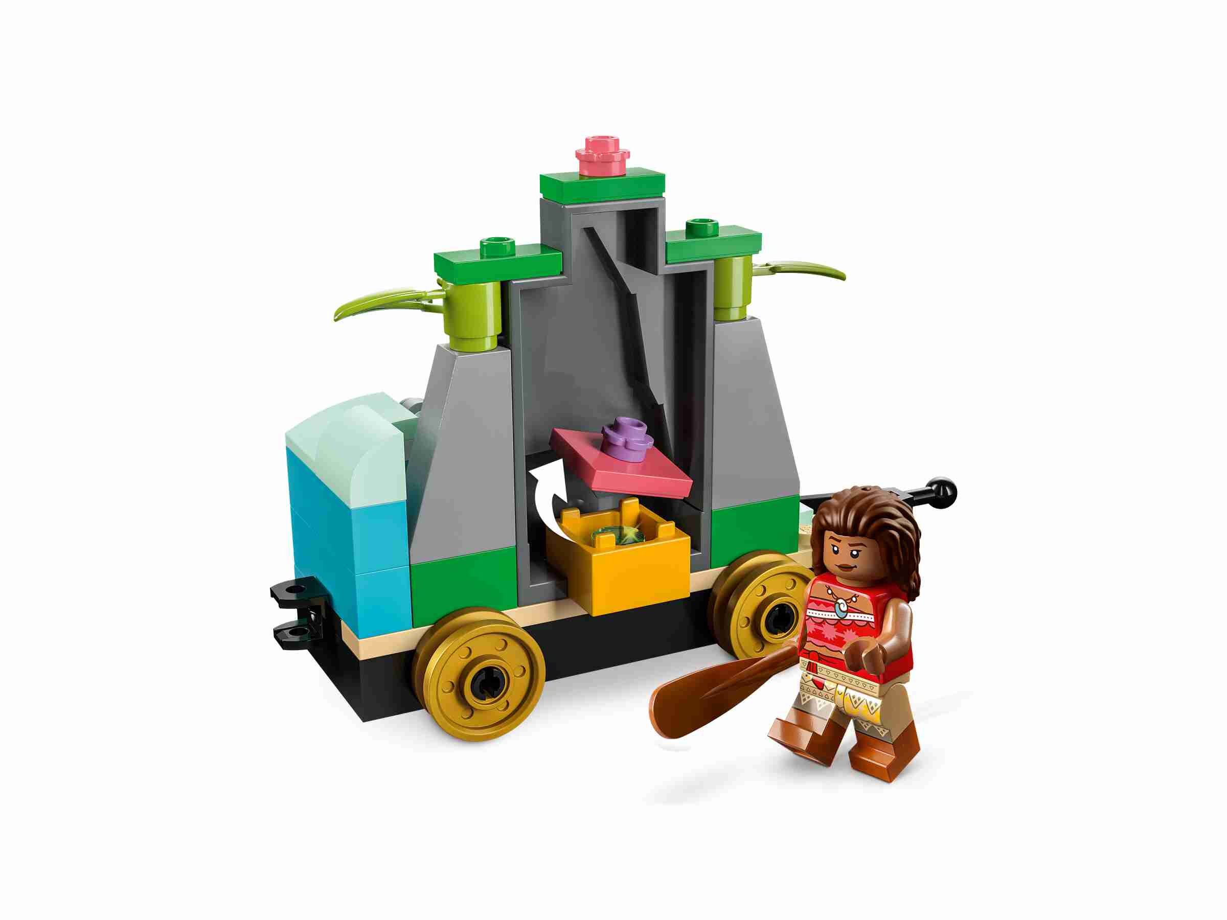 LEGO 43212 Disney Classic Disney Geburtstagszug, 6 Minifiguren, 3 Motivwagen