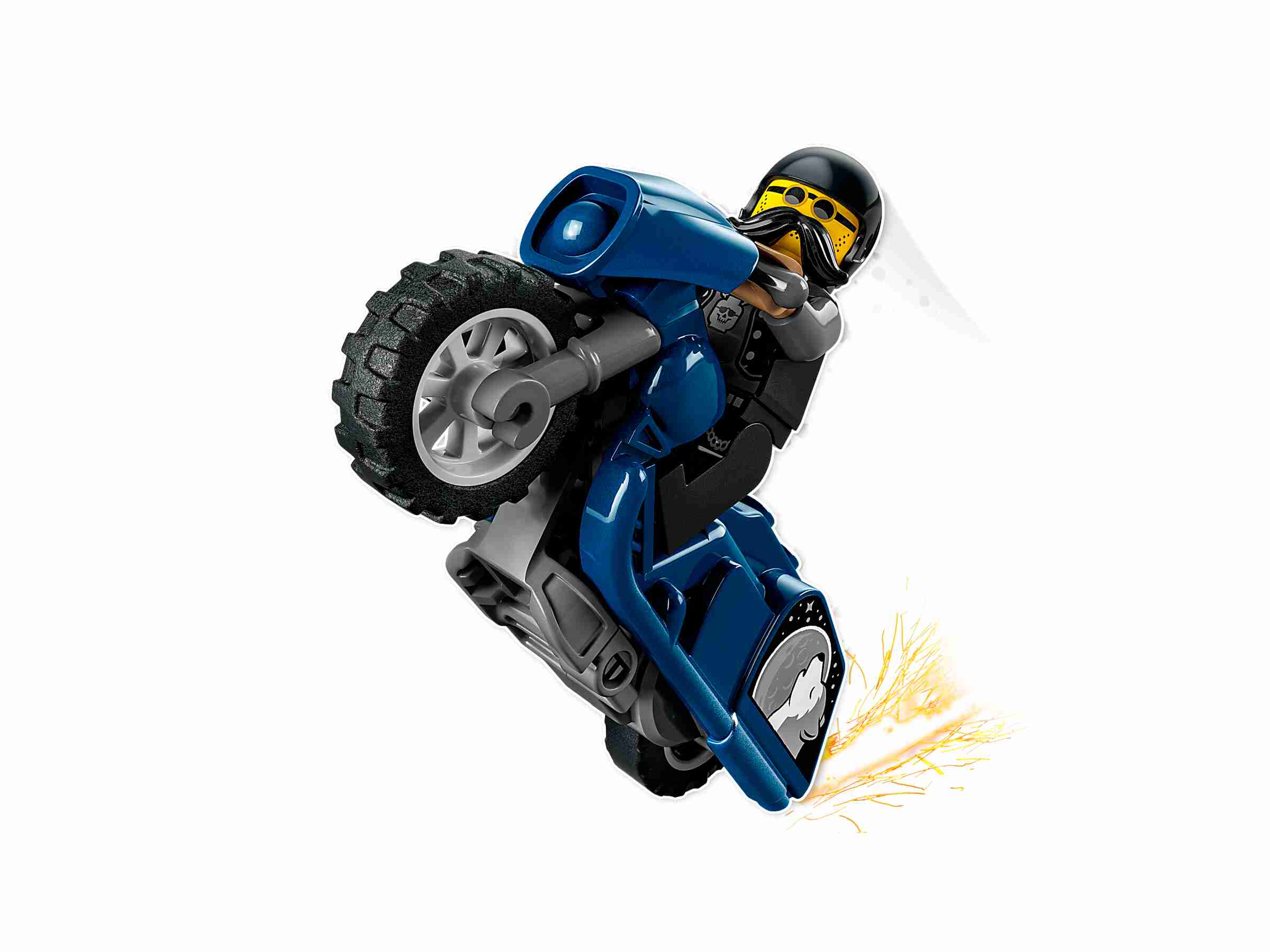 LEGO 60331 City Stuntz Cruiser-Stuntbike, Set mit Motorrad und Minifigur