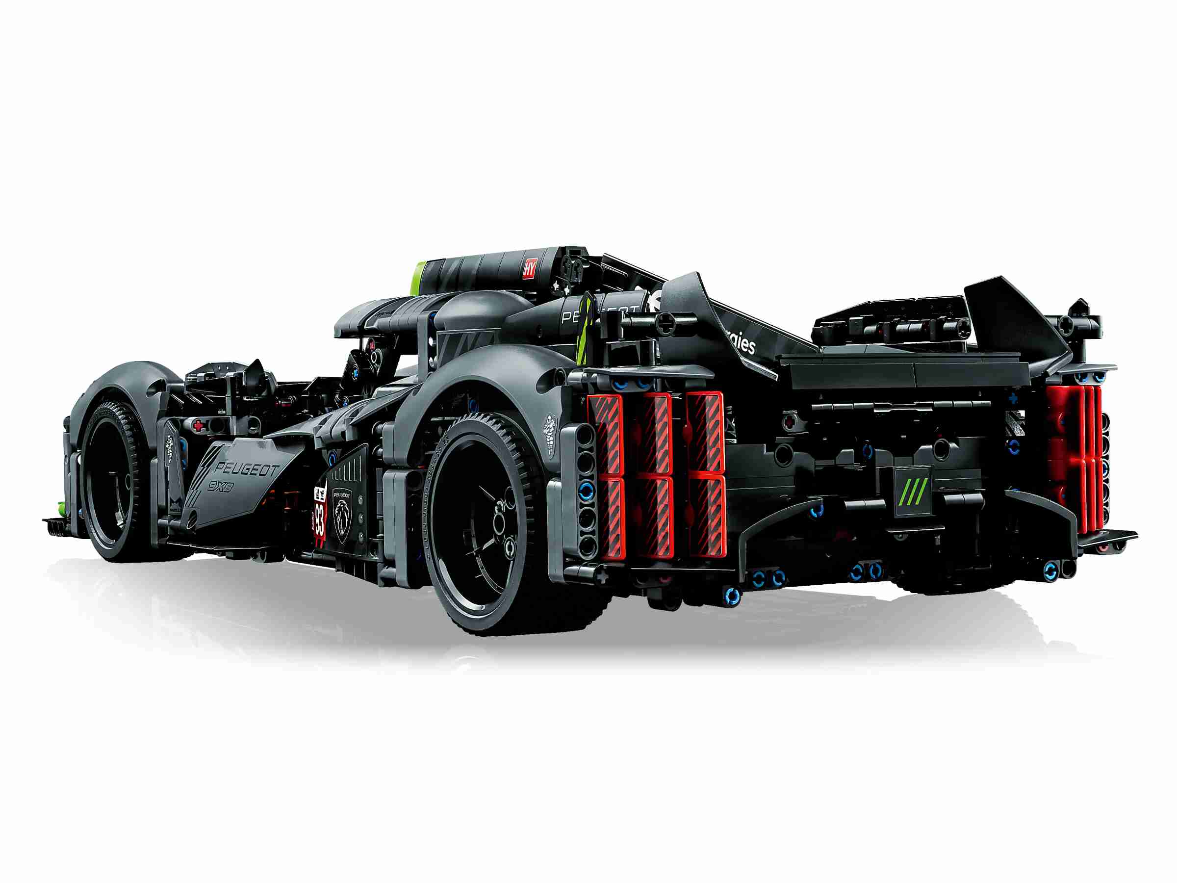LEGO 42156 Technic PEUGEOT 9X8 24H Le Mans Hybrid Hypercar, Lichtelemente