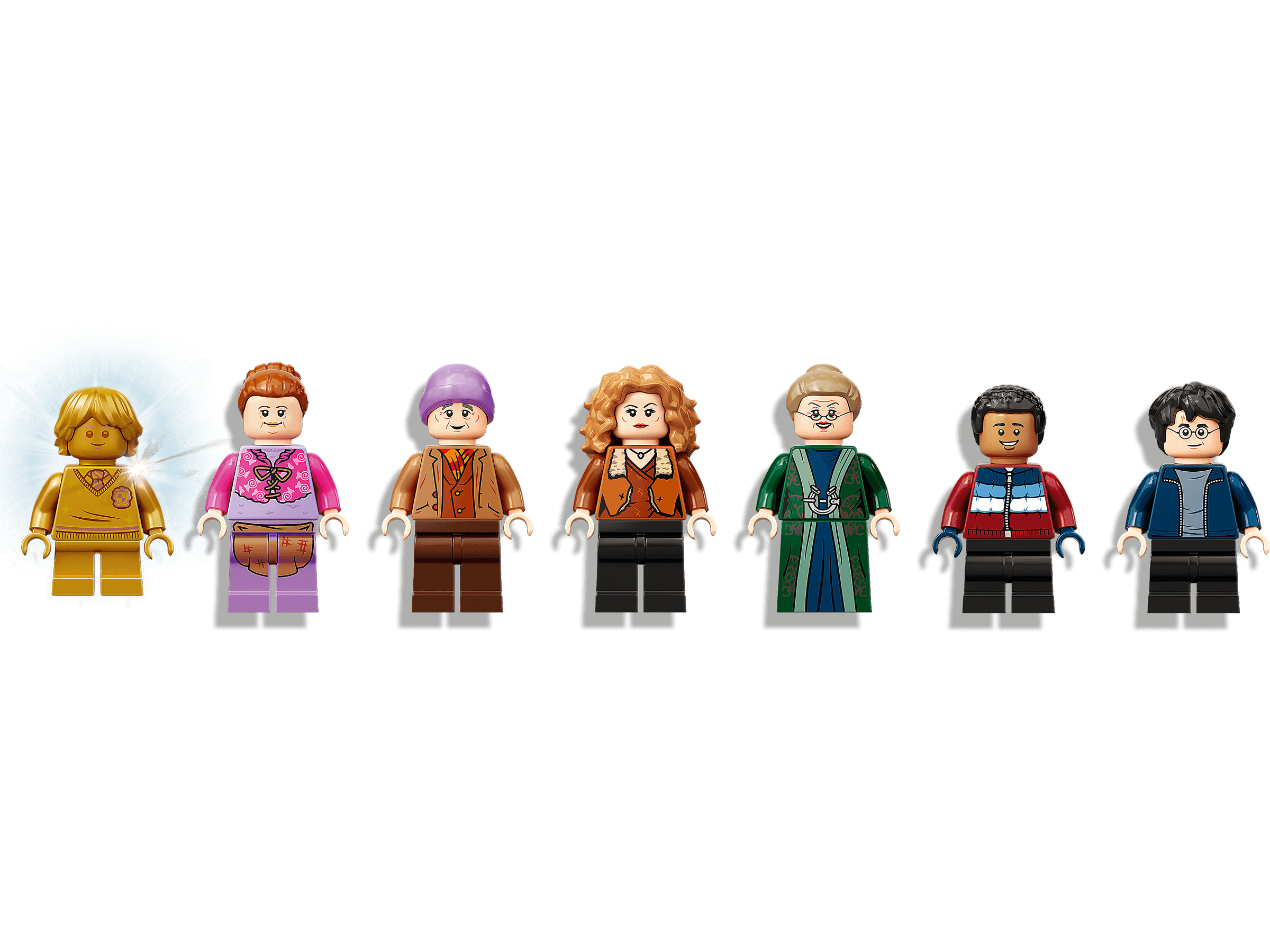 LEGO 76388 Harry Potter Besuch in Hogsmeade, 20. Jubiläum Ron als goldene Figur