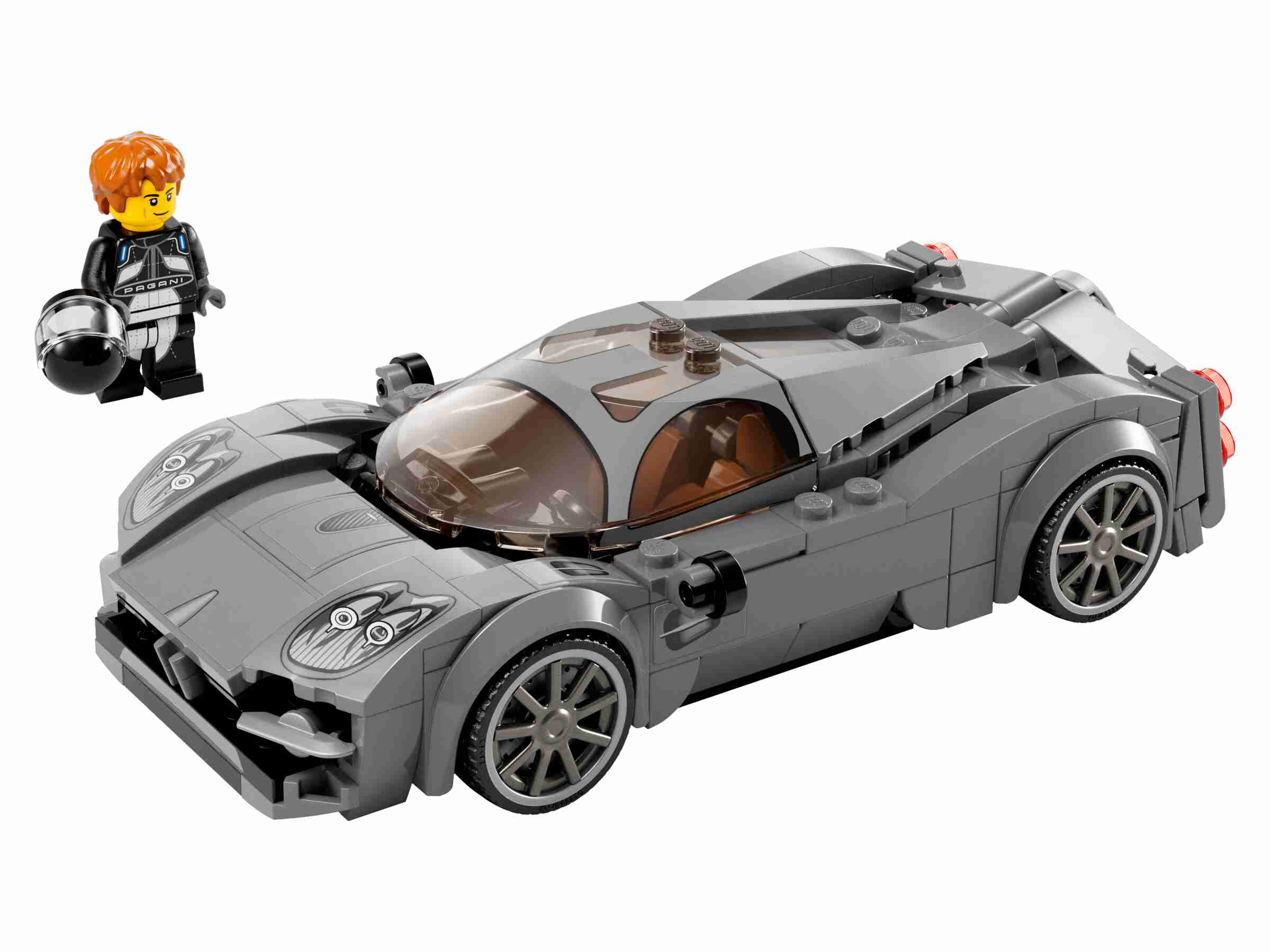 LEGO 76915 Speed Champions Pagani Utopia, 1 Minifigur, Authentische Details
